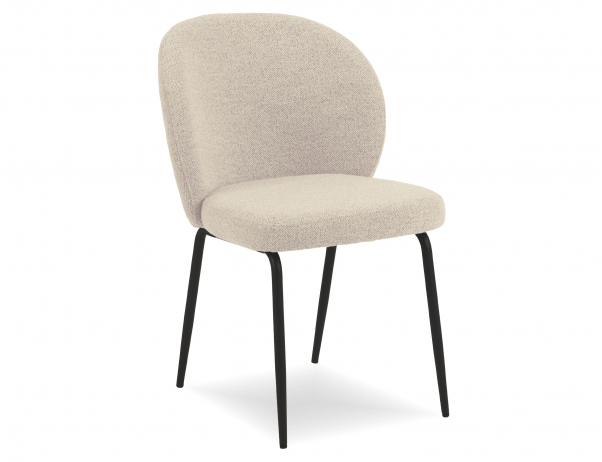Iris Dining Chair Fawn Beige Fabric