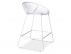 Summer Kitchen Counter Stool - White with Cushion 65cm image