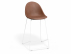 Counter Stool 65cm Seat - White Base image