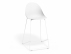 Counter Stool 65cm Seat Height - White Frame image