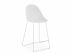 Counter Stool 65cm Seat Height - White Frame image