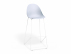 Bar Stool 75cm Seat - White Base image