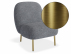 Brushed Matt Gold Legs image