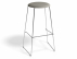 77cm Round / Light Grey Fabric Seat / Commercial image