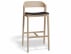Grayson Barstool 75cm Natural Oak Black Vinyl Seat image
