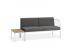 Granite Grey Cushions + Teak Top image