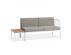 Sandy Grey Cushions + Teak Top image