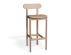 Zara Stool / 75cm / Natural Frame / Natural Seat image