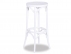 Bentwood Paris Stool 80cm - White image