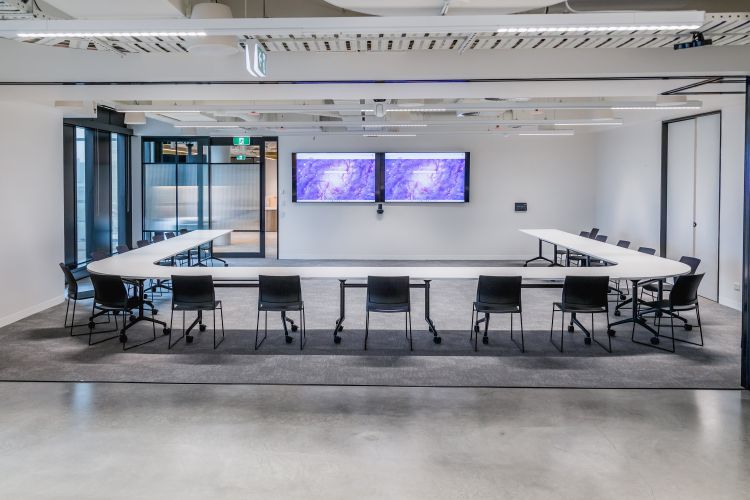 Modern meeting room