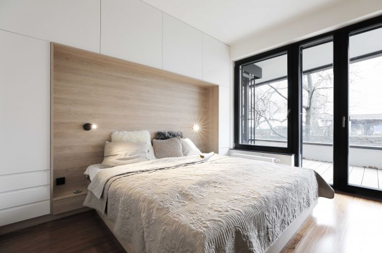 Modern bedroom interior