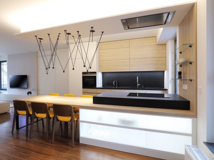 Modern kitchen interior