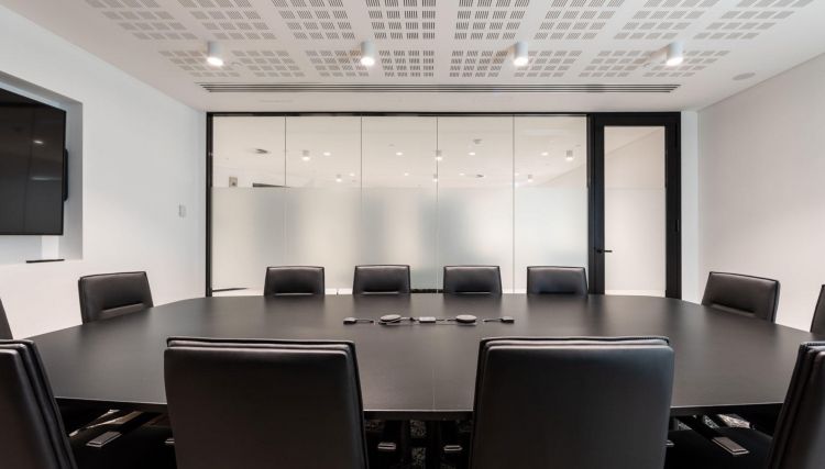 Modern meeting room