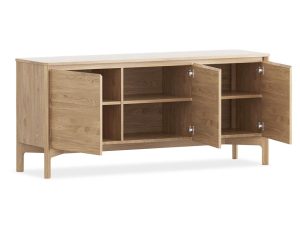 Axton Natural Oak Sideboard Buffet 180cm