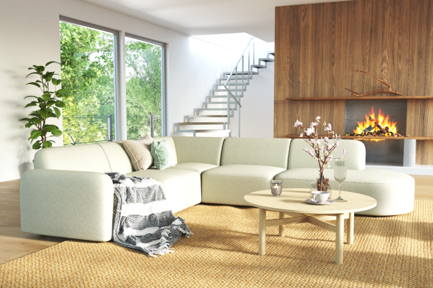 Atticus Sofa & Nordica Coffee table