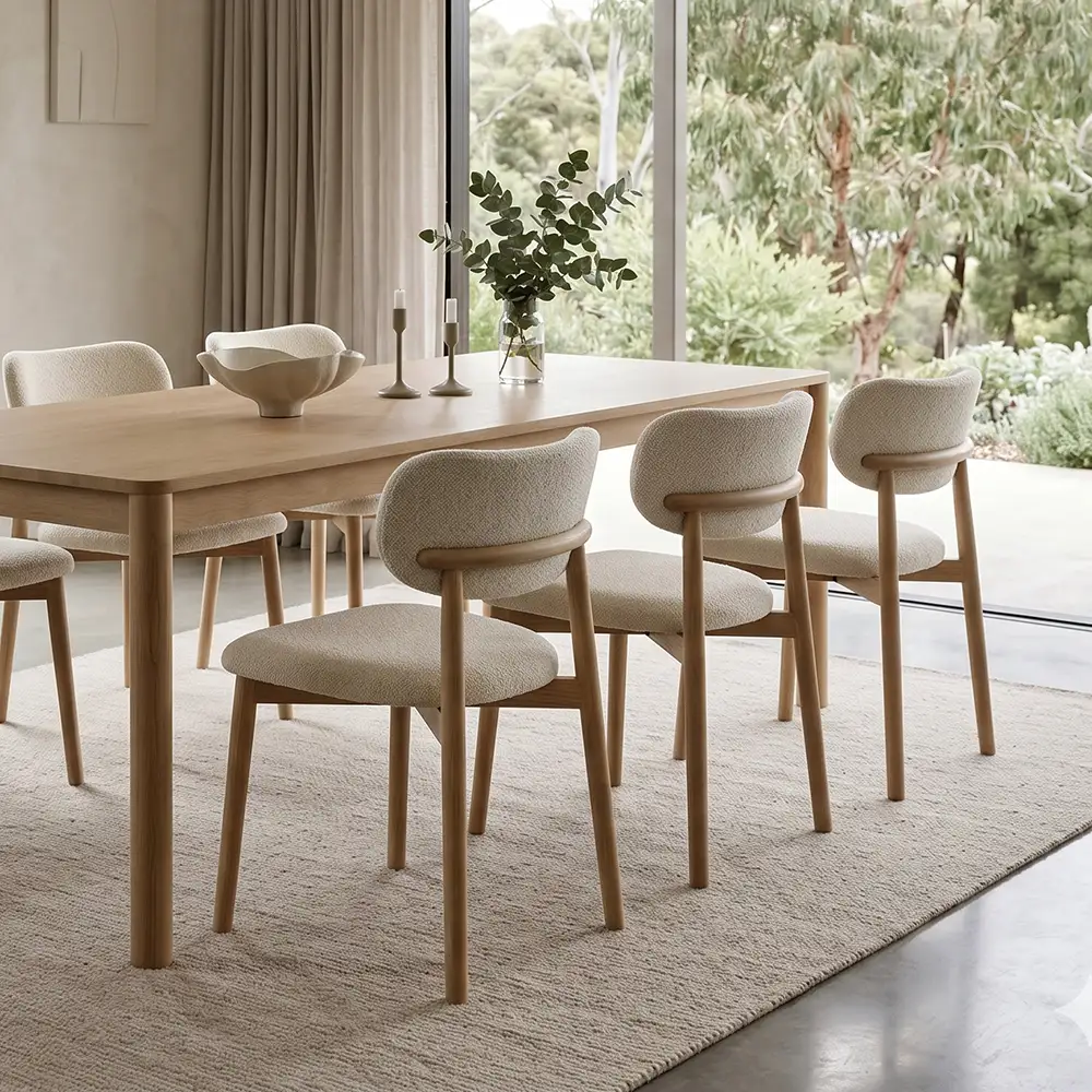 Oskar Fabric Dining Chair