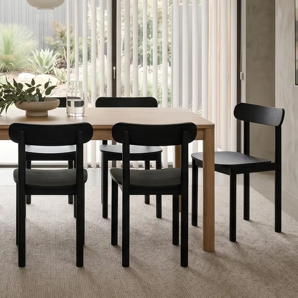 Modern Black Dining Chair