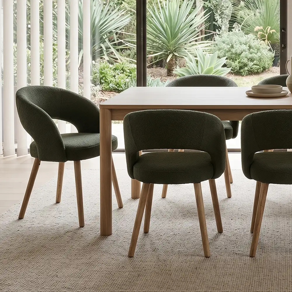 Green Akito Dining Chair