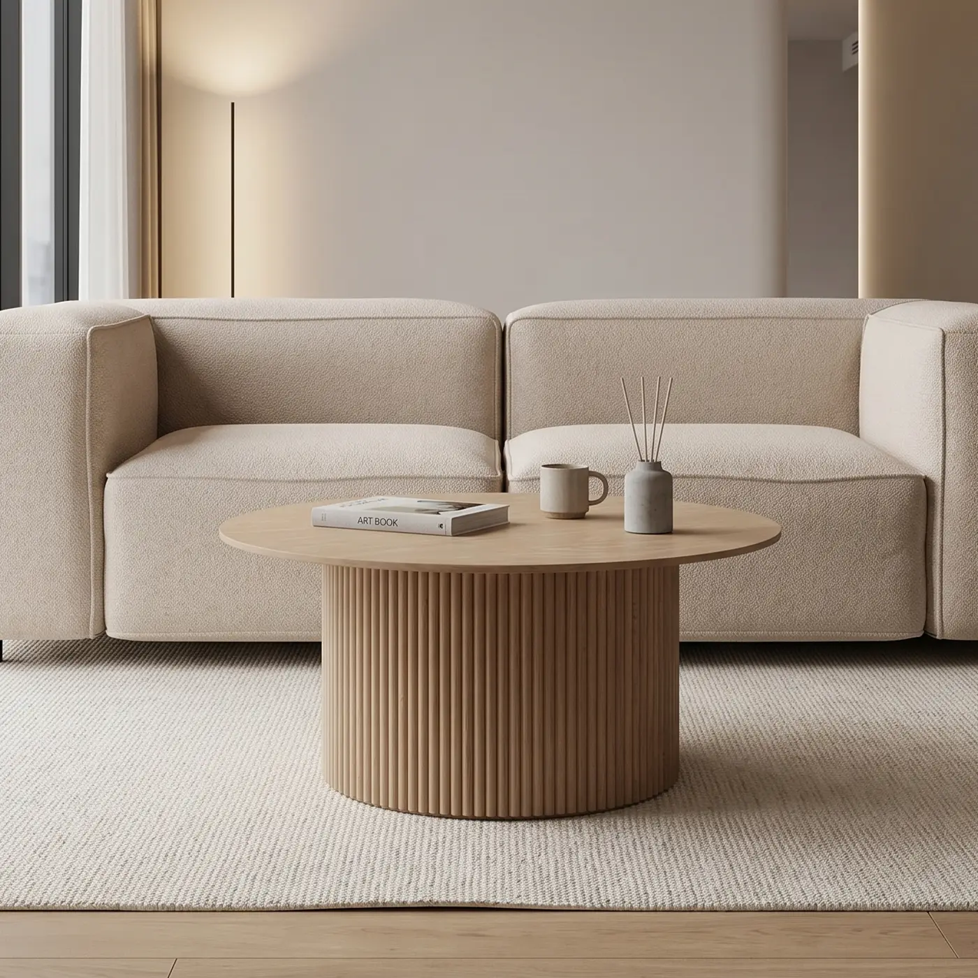Poppy Wooden Coffee Table