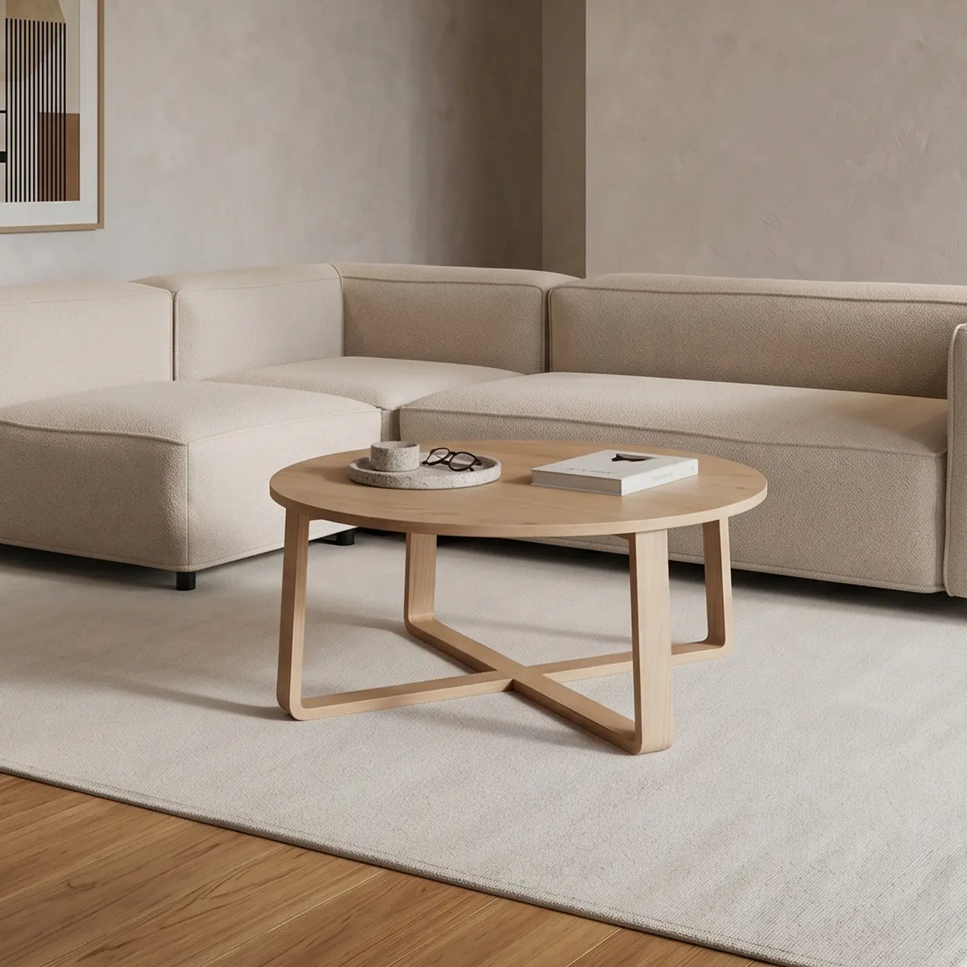 Eddy Timber Round Coffee Table