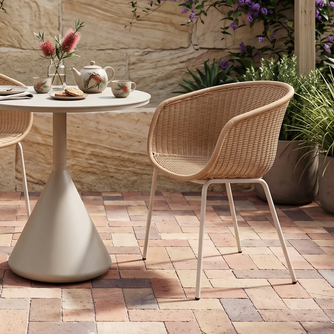 Tulum Rattan Bucket Armchair