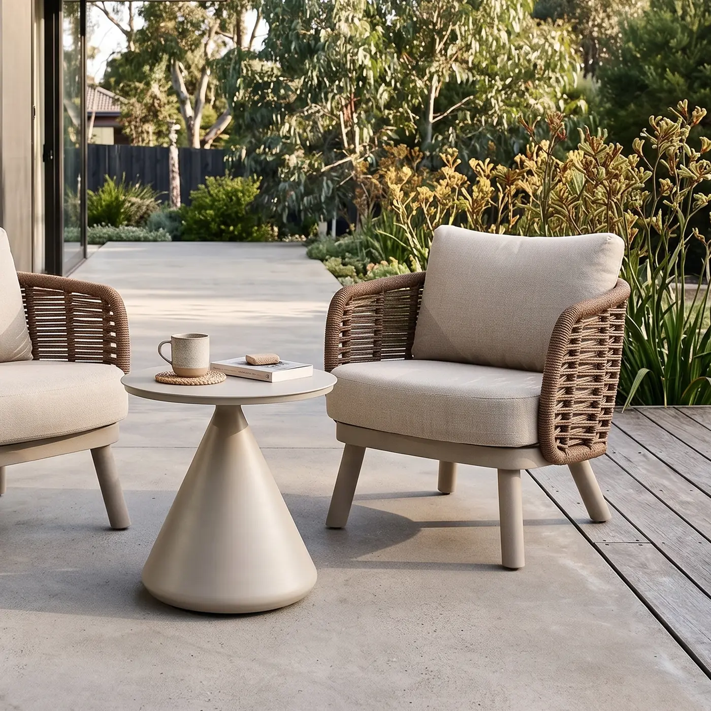 Sorrento Outdoor Rope Occasional Chair