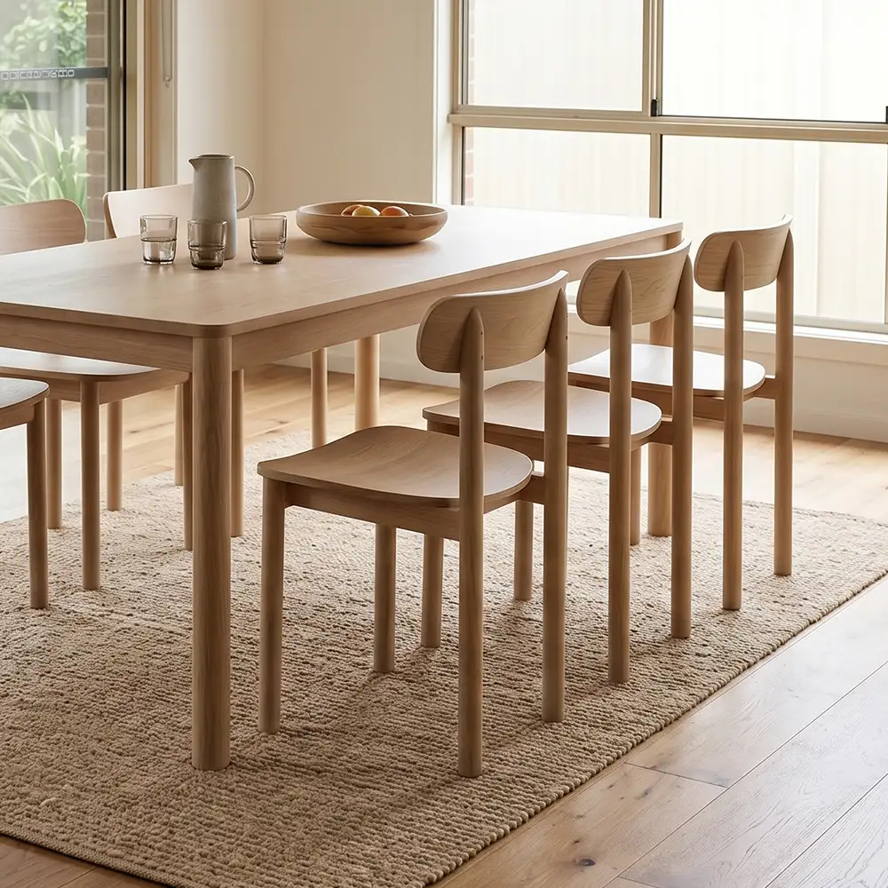 Natural Wood Zara Dining Chair