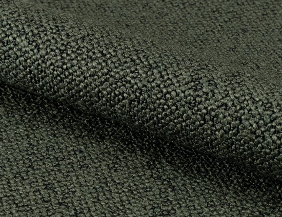 Green Boucle Fabric
