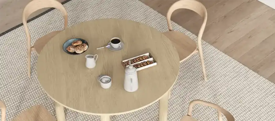 Gather, linger and share in warmth shaped by solid oak craftsmanship