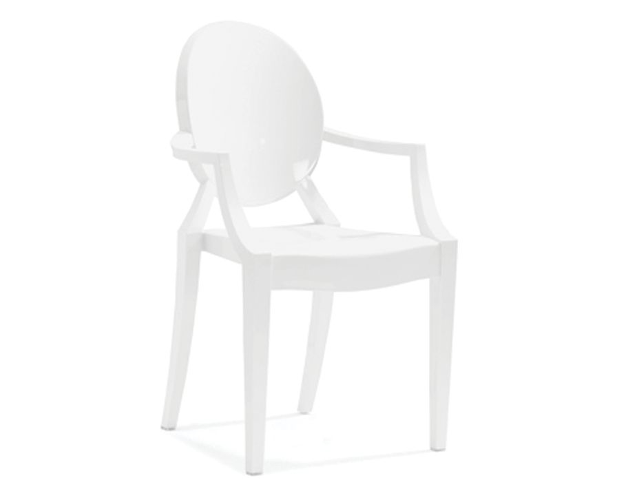Cream Ghost Chair Replica Louis Ghost