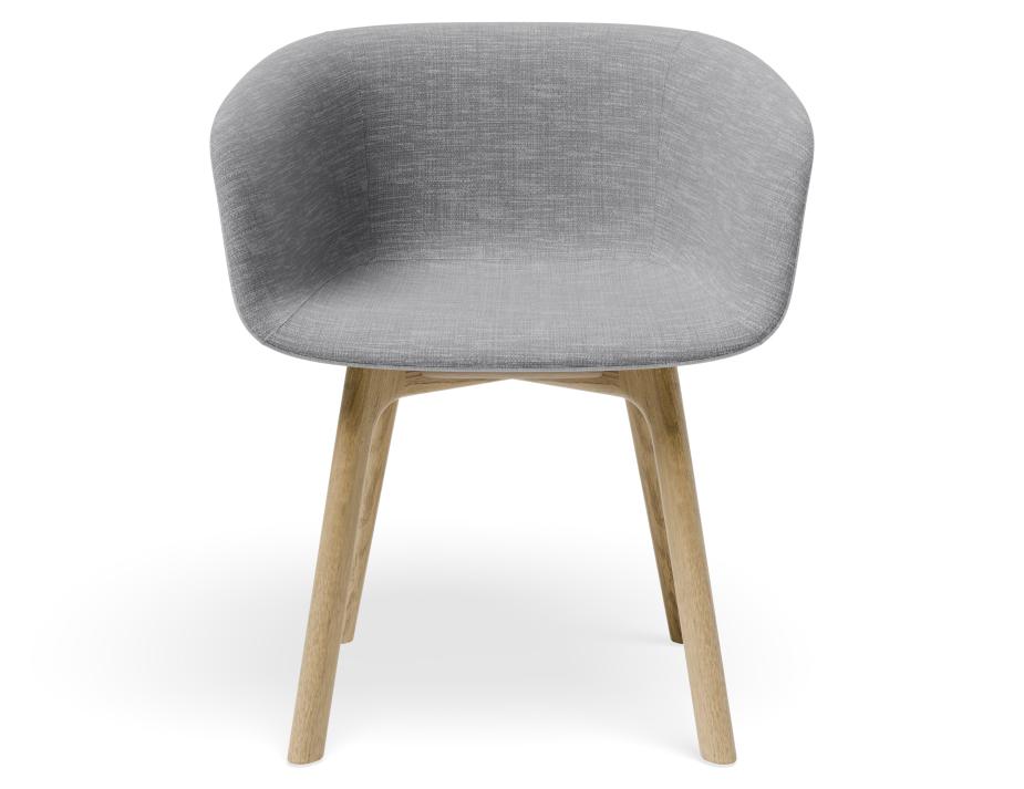 P 4 Lonsdale Armchair Naturalframe Grey