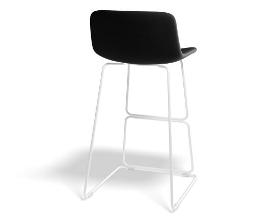 Umbria Stool 69cm Stormgreyseat Whiteframe Back