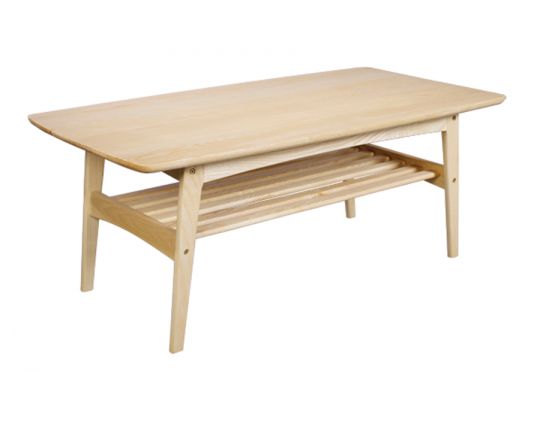 Kasper Coffee Table American Ash Wood Timber