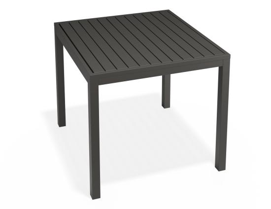 P 2 Halki Table 90x90 Charcoal