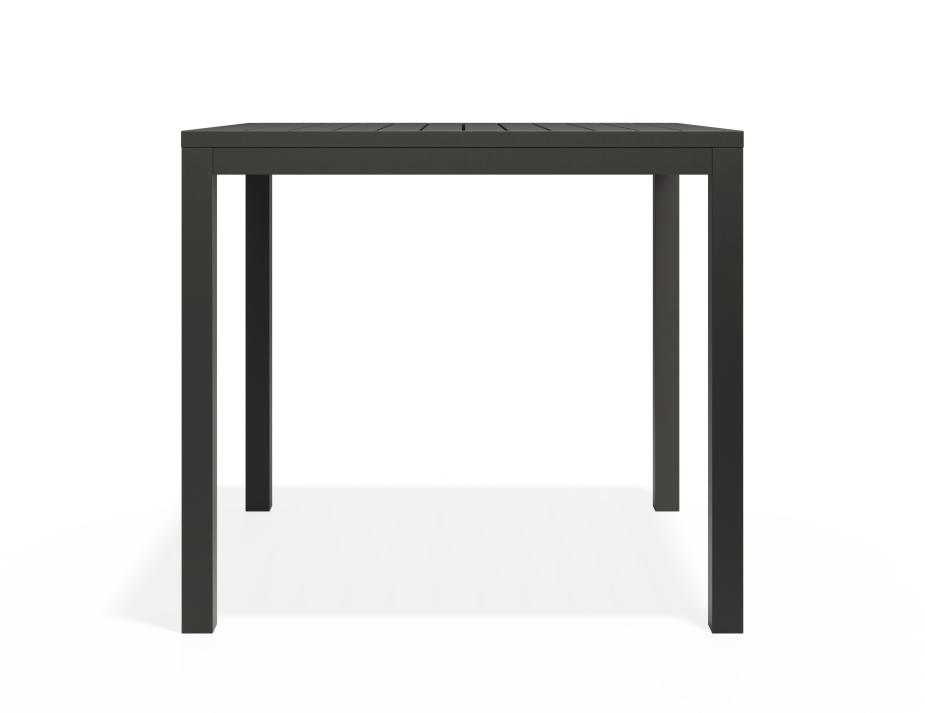 P 3 Halki Table 90x90 Charcoal