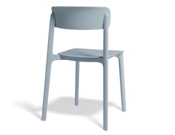 Notion Outdoor Dining Chair Pale Blue 