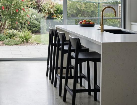 Black Andi Stool In Kitchen