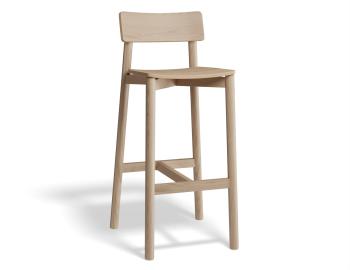 Andi Wooden Bar Stool Natural