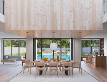 Andi Wooden Dining Chair Natural Ash