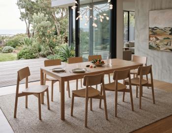 Andi Wooden Dining Chair Natural Ash