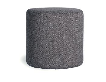 Tito Ottoman Charcoal Fabric