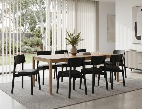 Andi Padded Chair Nordica Large Table
