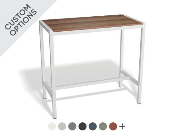 Moonah Outdoor High Bar Table Solid Spotted Gum - Made in AU