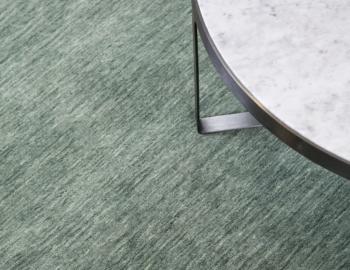 Diva Handloom Knotted Wool Rug Lillypad