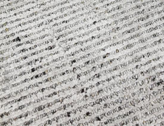 Garcia Contemporary Knotted Wool Rug Oyster