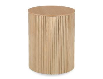 Ridge Wooden Side Table 