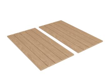 Fino Sofa Tray - Teak (Set of 2)