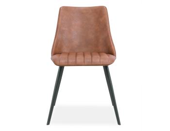 Andorra Dining Chair Tan Vintage Vegan Leather