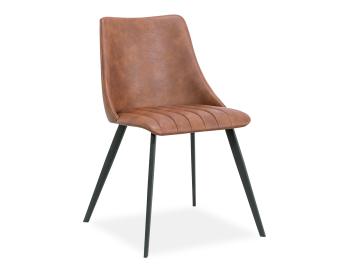 Andorra Dining Chair Tan Vintage Vegan Leather