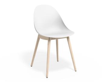 Pebble White Dining Chair 